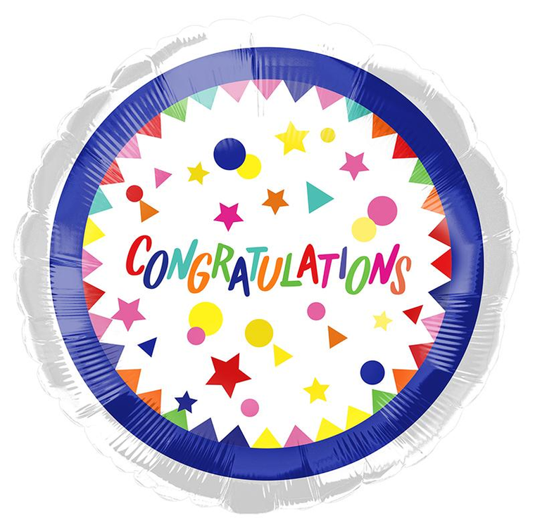 Congratulations Mylar Balloon - 850037358854
