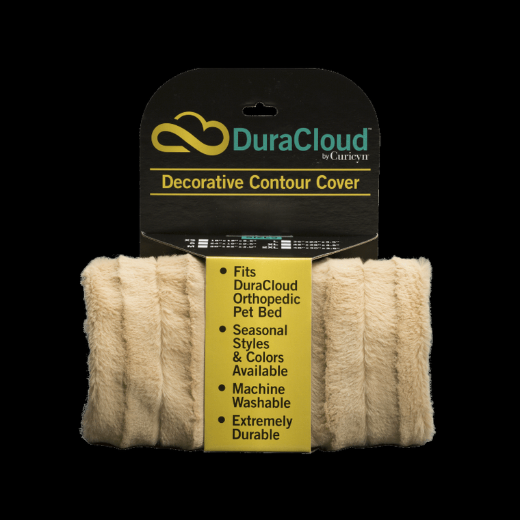 DuraCloud Orthopedic Pet Bed and Crate Pad Contour Cover - 812509030675