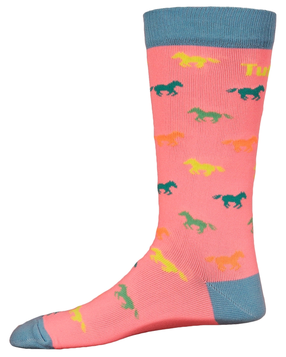 TuffRider Neon Pony Kids Socks - 849913009171