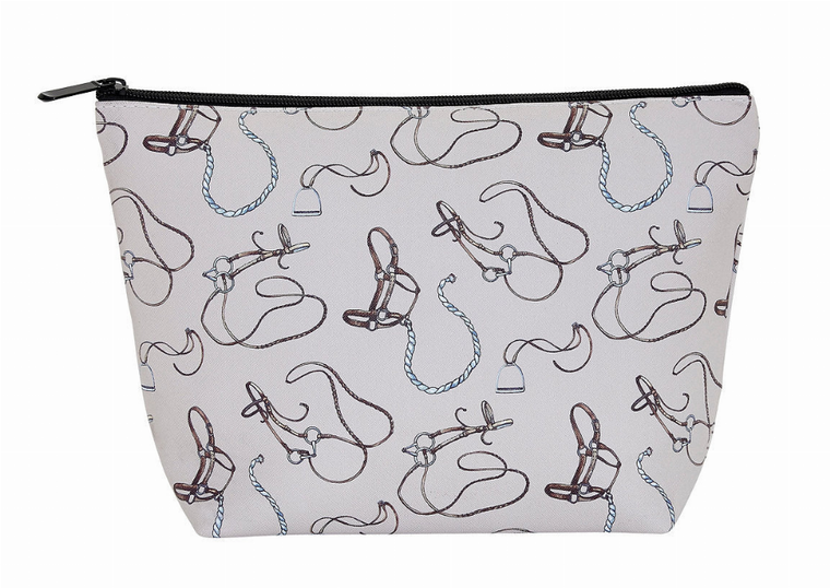 AWST Int'l "Lila" Bridles n' Things Large Cosmetic Pouch - 840862018078