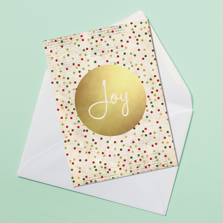 Joy Christmas Card - 787014222641