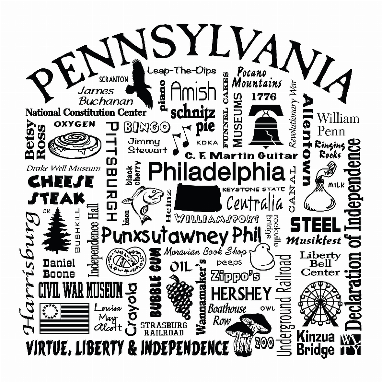 US State Destination Unisex T-shirt - Where Life Takes You (O-T) - 018391116409