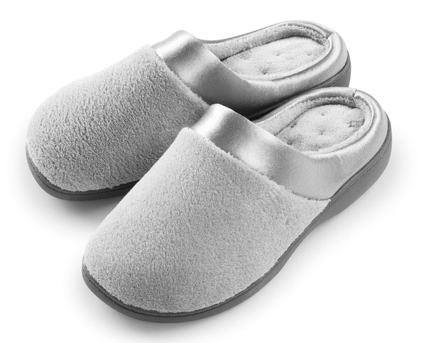 Roxoni Women's Comfort Slip On Memory Foam French Terry Lining Indoor Outdoor - 768240750719