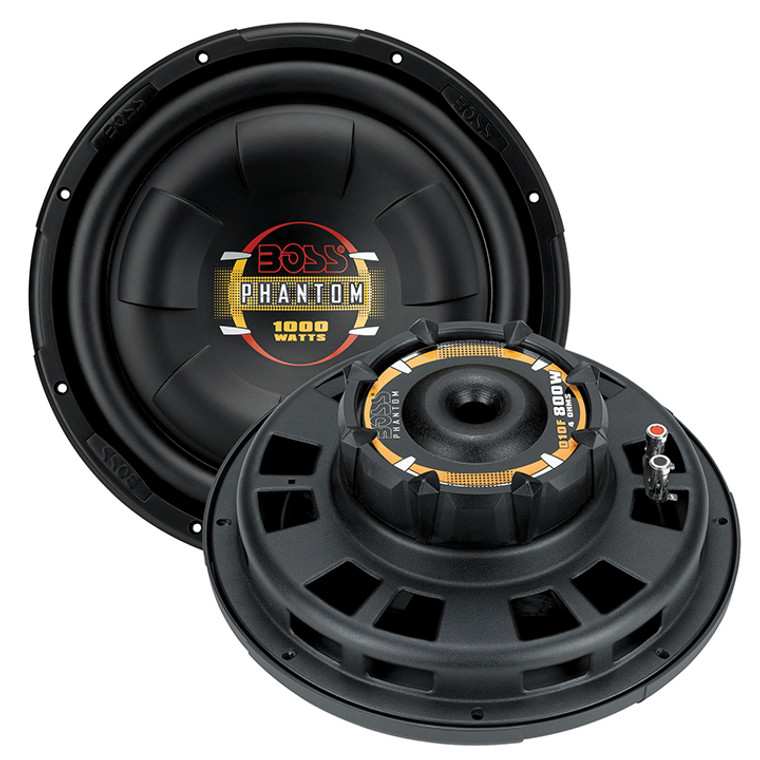 Boss 12" Shallow Mount Woofer 1000w Max 4 Ohm Svc - 791489108485