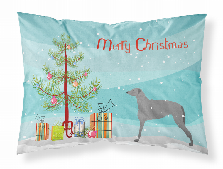 Merry Christmas Tree With Dog Fabric Standard Pillowcase - 638508477736
