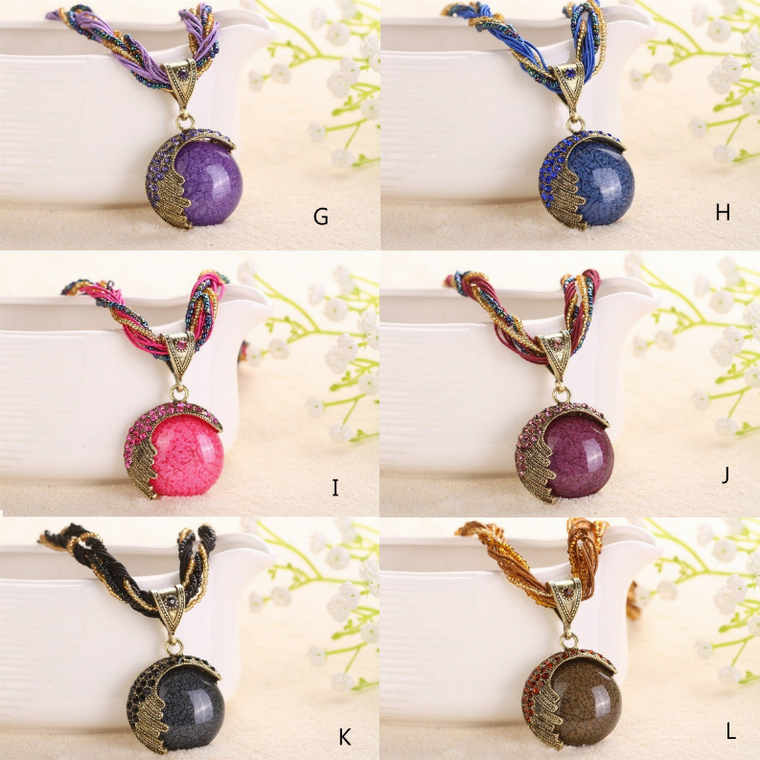 Love Rain Necklace Boho Vibe In 12 Shades - 702921578896