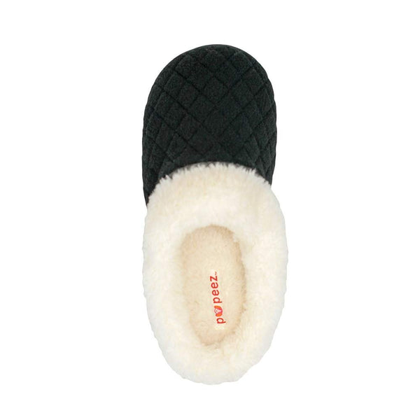 Pupeez Girls Slipper Cozy Comfort Warm Quilted Fleece Clog House Shoe - 049108534529