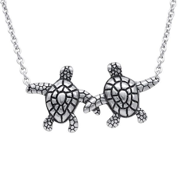 Turtle Companionship Necklace - 734130258986
