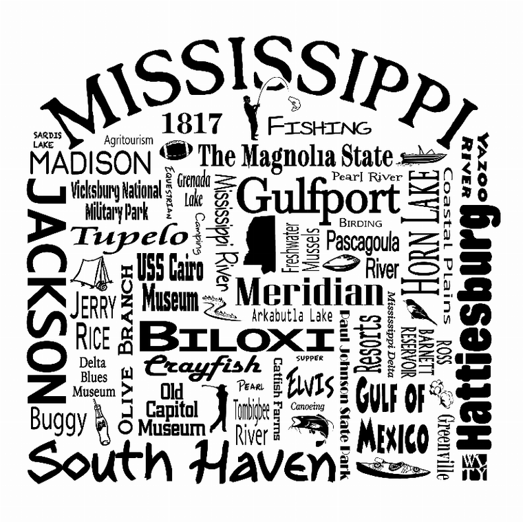 US State Destination Unisex T-shirt - Where Life Takes You (M-N) - 018391116267