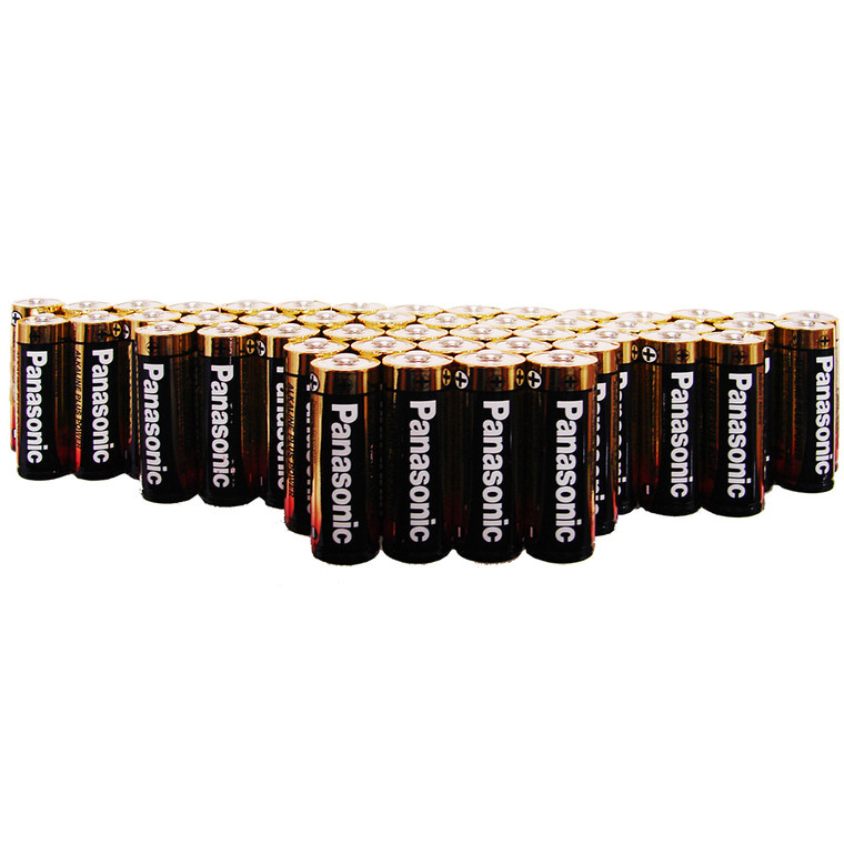 Panasonic Alkaline Size "aa" Plus Power 1 Box = 48 Batteries Blister Box - 073096309371