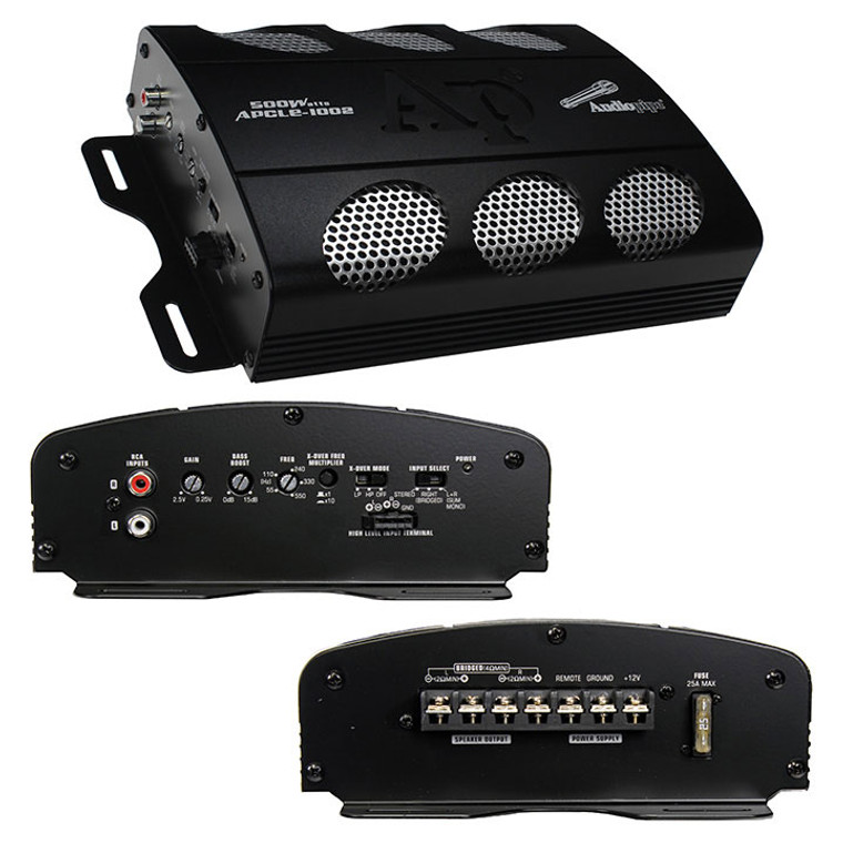Audiopipe 2ch 500w Amplifier - 784644417348