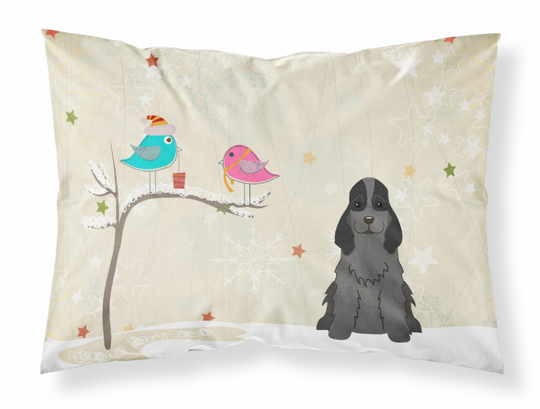 Christmas Presents between Friends Dog Fabric Standard Pillowcase - 638508423115