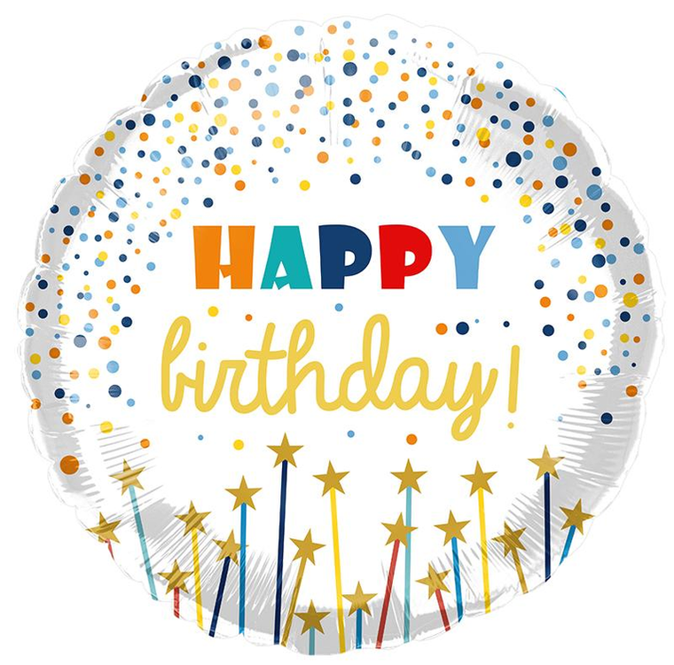 Birthday Mylar Balloon - 850037358502
