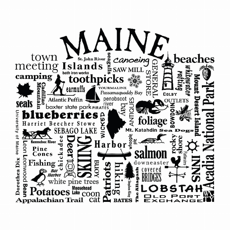 US State Destination Unisex T-shirt - Where Life Takes You (K-M) - 018391110944