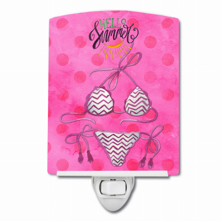 Swimsuit Polkadot Ceramic Night Light - 652259056385