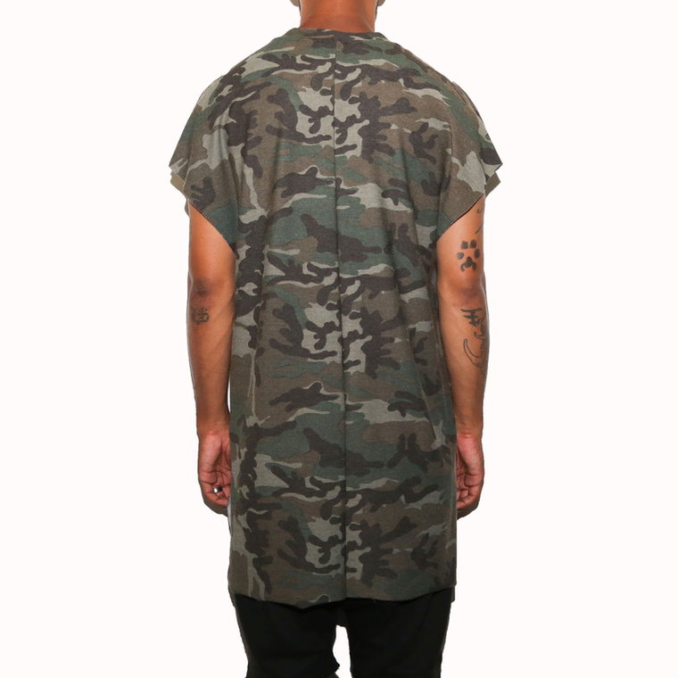 CAMO CUTOFF TEE - 635661372397