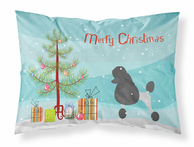 Merry Christmas Tree With Dog Fabric Standard Pillowcase - 638508478160