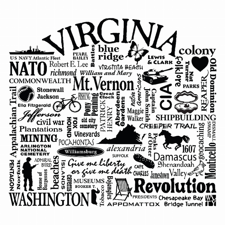 US State Destination Unisex T-shirt - Where Life Takes You (U-W) - 018391110514