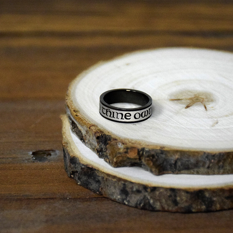 To Thine Own Self Be True - Stainless Steel - 787014221255