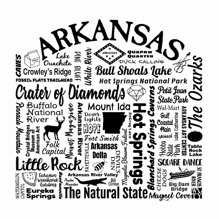 US State Destination Unisex T-shirt - Where Life Takes You (A-F) - 018391116067