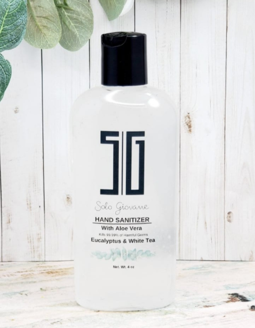 Eucalyptus and White Tea Hand Sanitizer - 739210977726