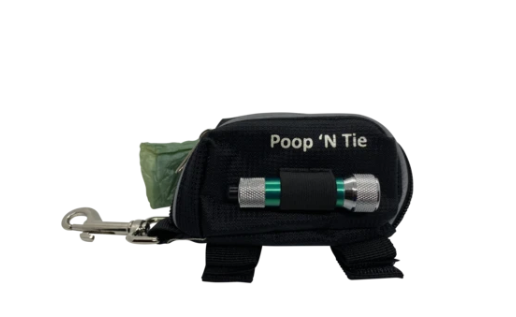 Poop 'N Tie Fabric Waste Bag Dispenser With 2 Rolls - 746241913746