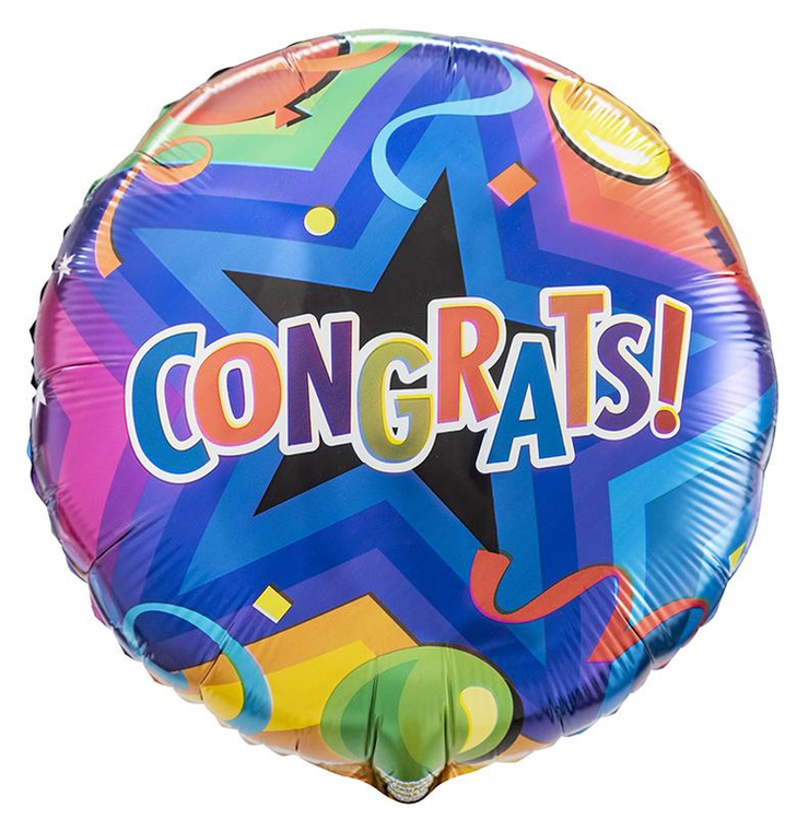 Congratulations Mylar Balloon - 850037358670