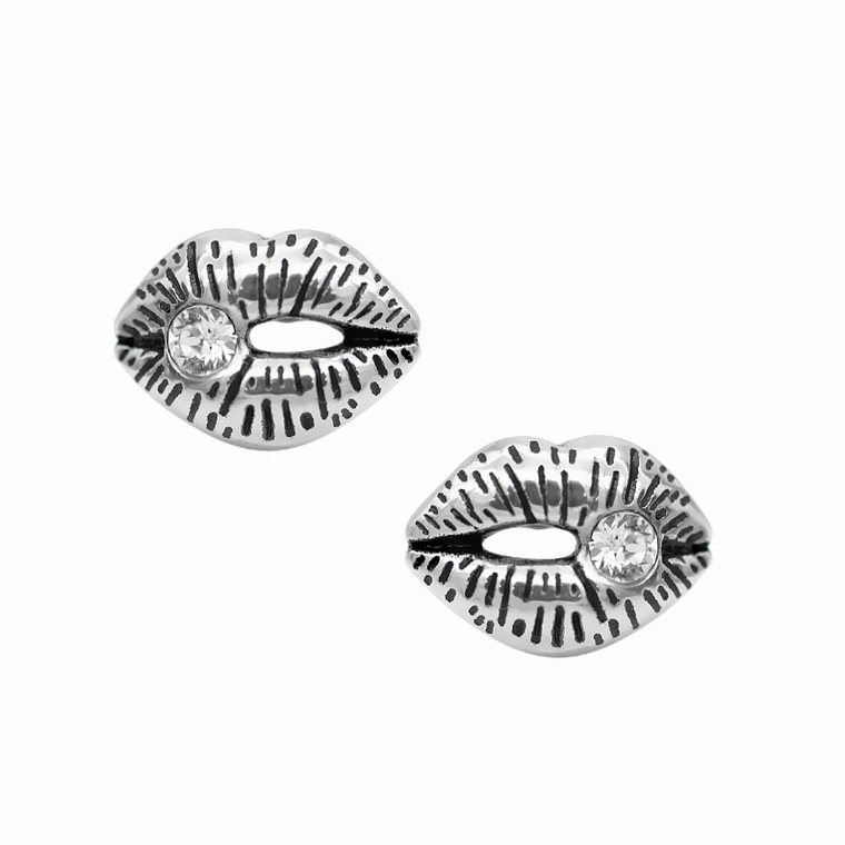 Icy Lips Earrings - 734130261078