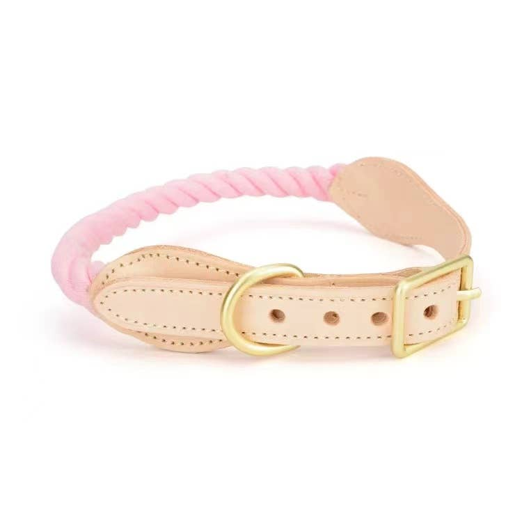 Luxe Royal Leather Rope Collar - 171000038484