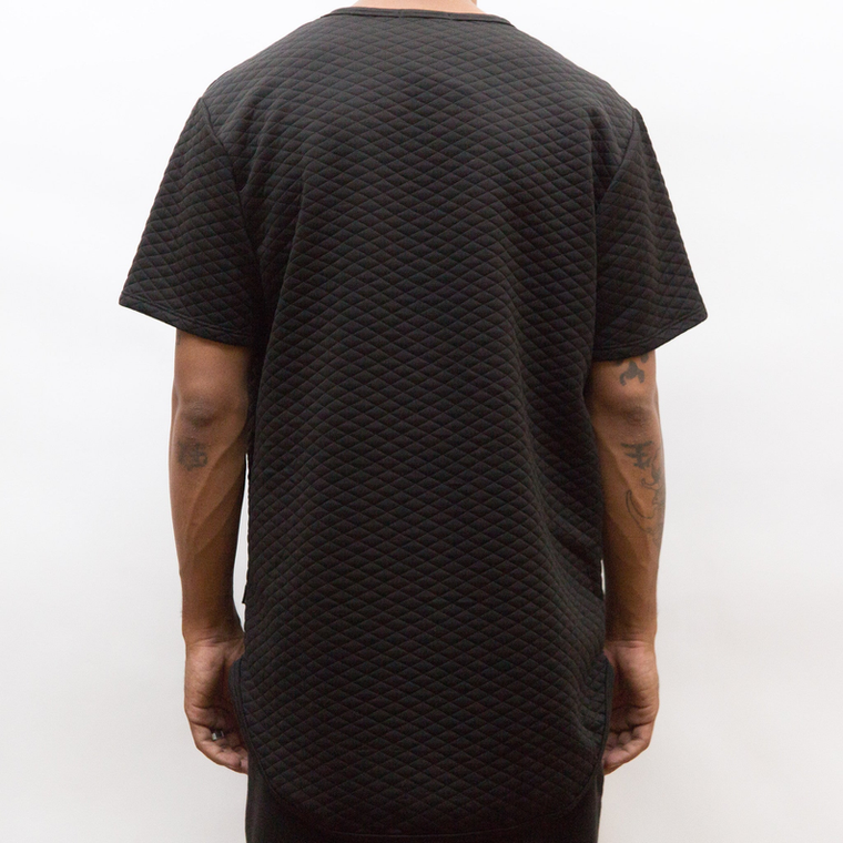 QUILTED SCALLOP TEE - 635661369564