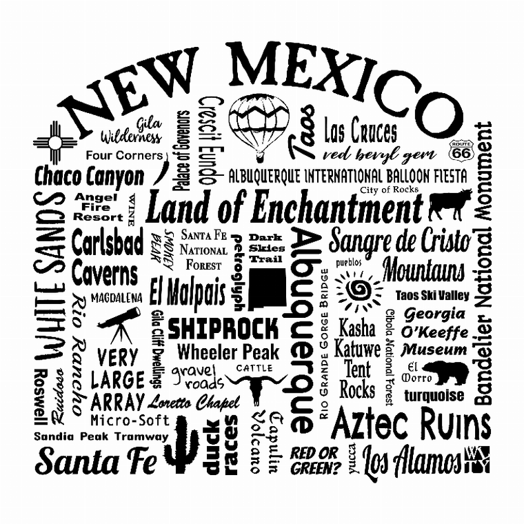 US State Destination Unisex T-shirt - Where Life Takes You (N-O) - 018391115477