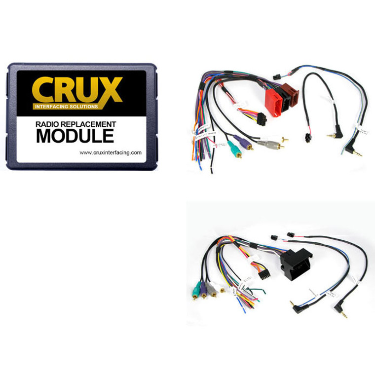 Crux Radio Replacement With Swc Retention For '02-'10 Audi Vehicles - 741459895235