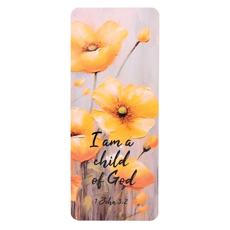 Bookcard Floral I Am A Child Of God - 603799661539
