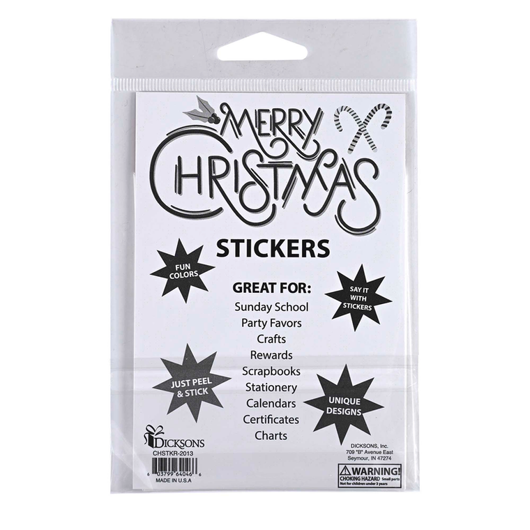 Sticker Sheets J Is For Jesus Round - 603799640466