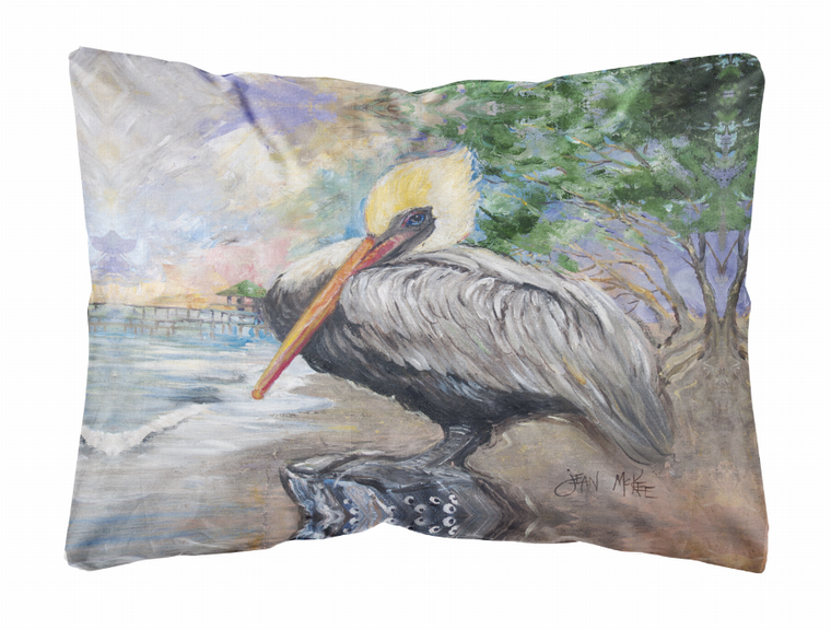 Bird Painting Fabric Decorative Pillow - 615872950546