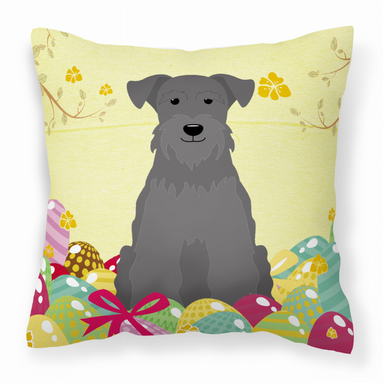 Easter Eggs Design Dog Art Fabric Decorative Pillow - 638508767820