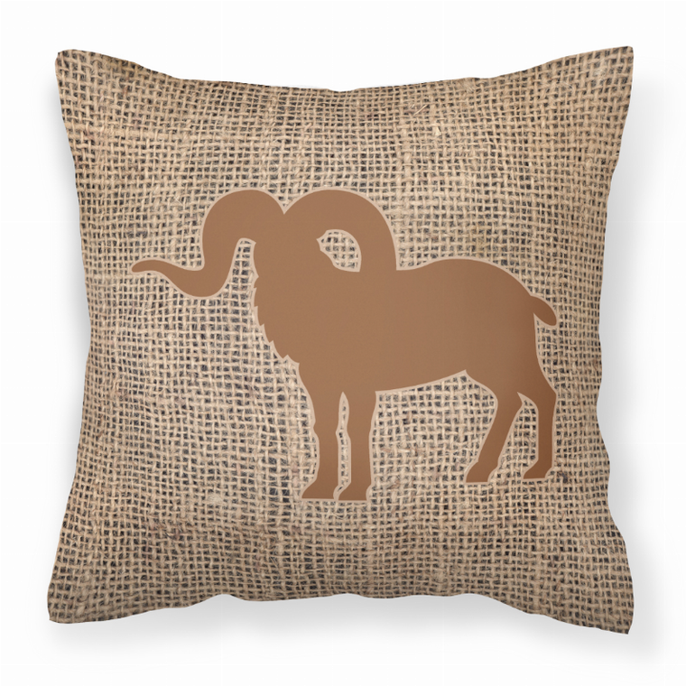 Animals Burlap Fabric Decorative Pillow - 615872541164