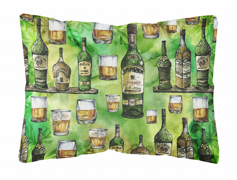 Irish Floral Art Canvas Fabric Decorative Pillow - 638508728463