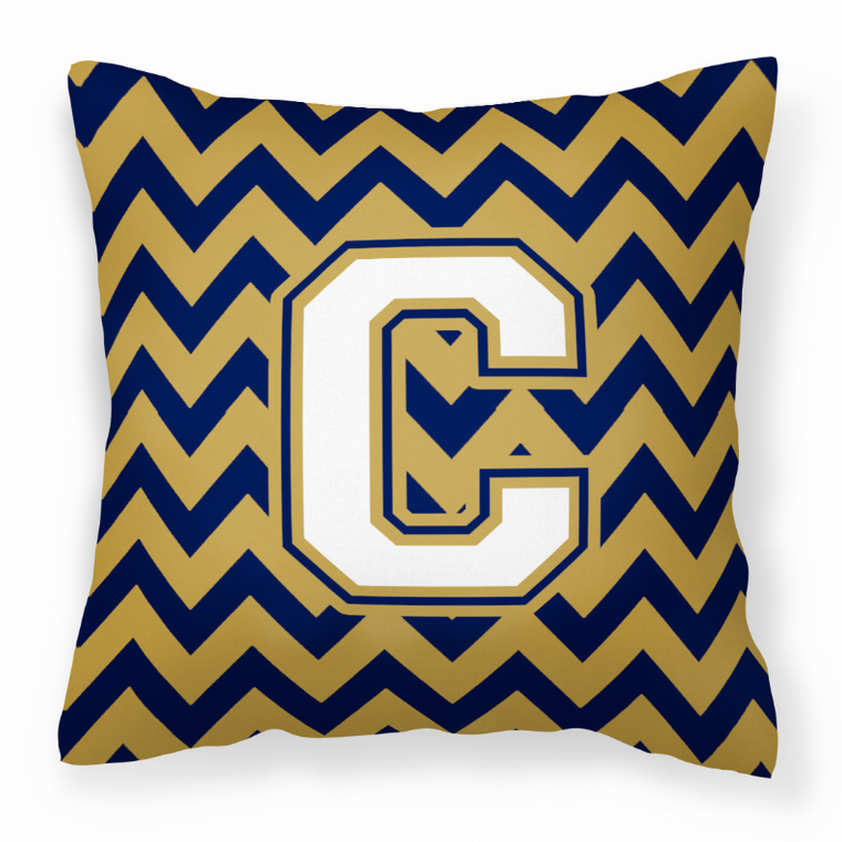 Letter Chevron Fabric Decorative Pillow - 638508319982
