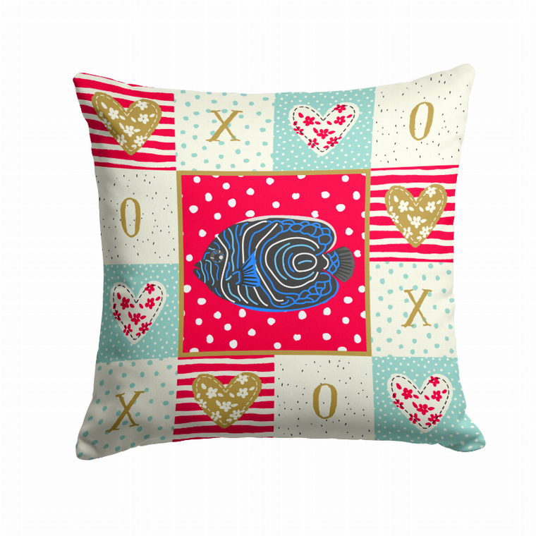 Sealife Art Love Fabric Decorative Pillow - 194030141519
