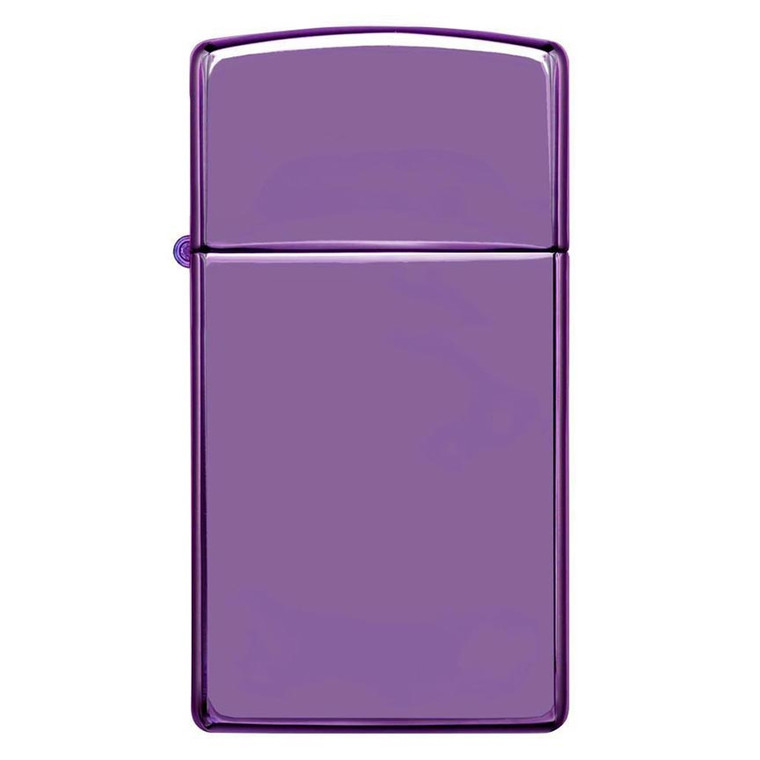 Zippo Windproof Lighter Abyss Finish Slim Case - 041689281243