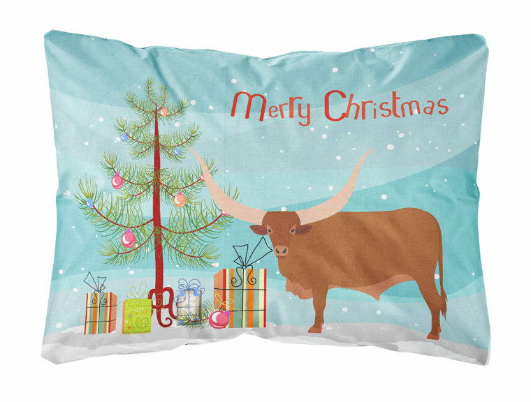 Merry Christmas Animal Art Fabric Decorative Pillow - 652259129188