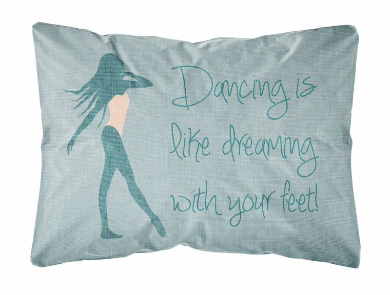 Dance Art Canvas Fabric Decorative Pillow - 638508679963