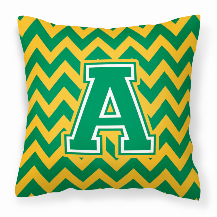 Letter Chevron Fabric Decorative Pillow - 638508320483