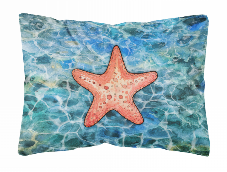 Sealife with Picture Canvas Fabric Decorative Pillow - 638508684493