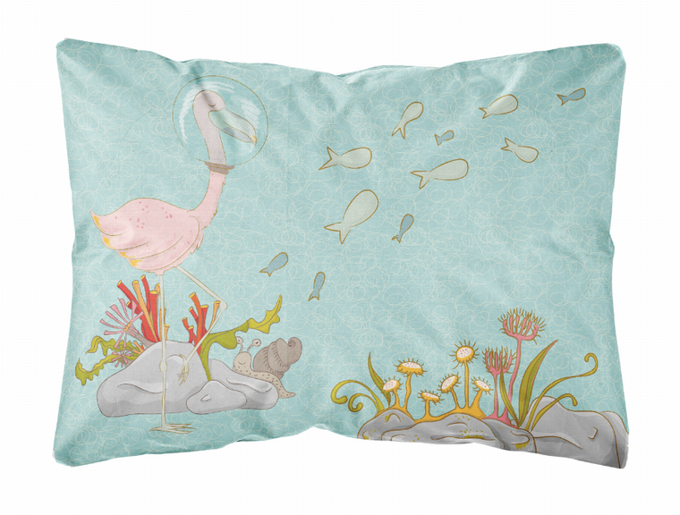 Sealife with Picture Canvas Fabric Decorative Pillow - 652259002931