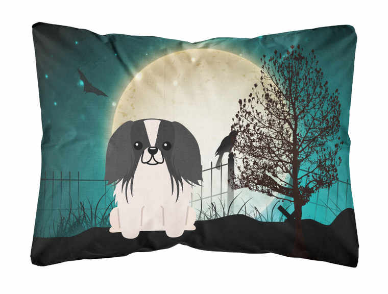 Caroline?s Treasures Halloween Dog Artwork Decorative Canvas Pillow, 12x16 Inches