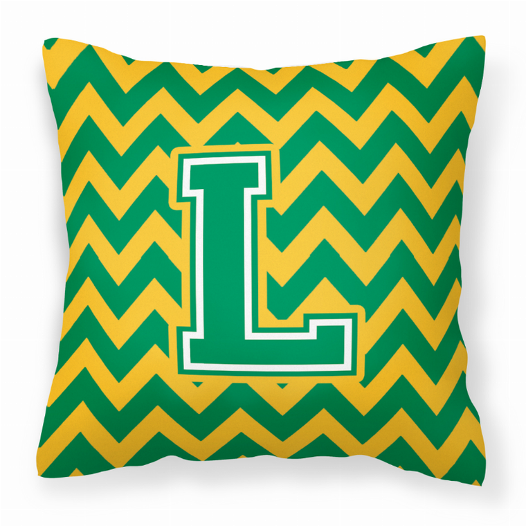 Letter Chevron Fabric Decorative Pillow - 638508320599