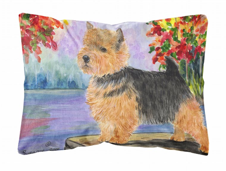 Dog Portrait/Landscape Painting Fabric Decorative Pillow - 705332239059