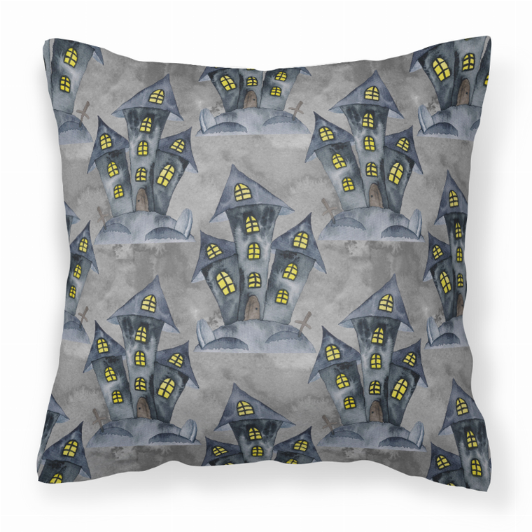 Watercolor Halloween Fabric Decorative Pillow - 638508887801